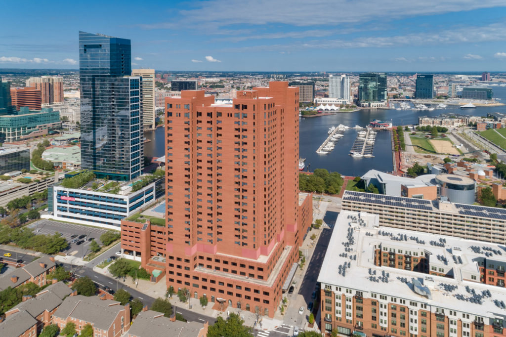 The Towers At Harbor Court condos Baltimore Inner Harbor waterfront