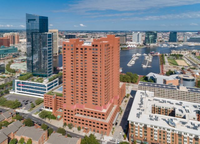 The Towers At Harbor Court condos Baltimore Inner Harbor waterfront